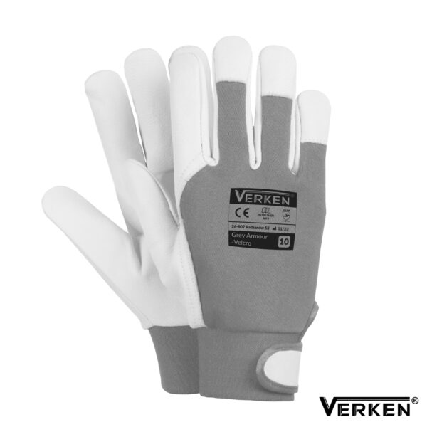 GREY ARMOUR VELCRO
